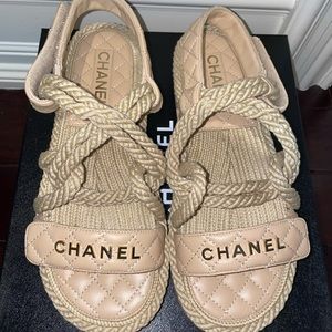 Chanel Rope sandal SOLD OUT  size 39